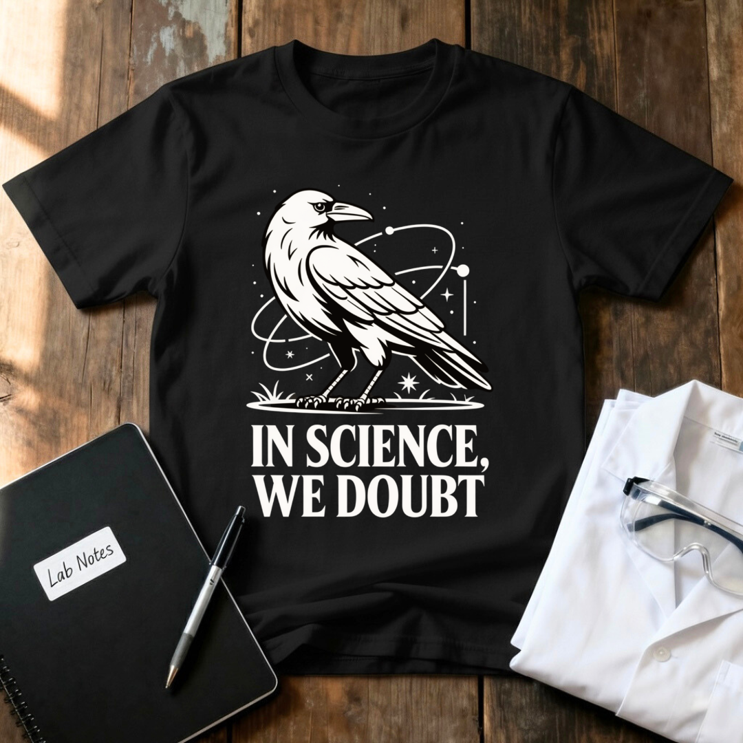 In Science, We Doubt Crow T-Shirt