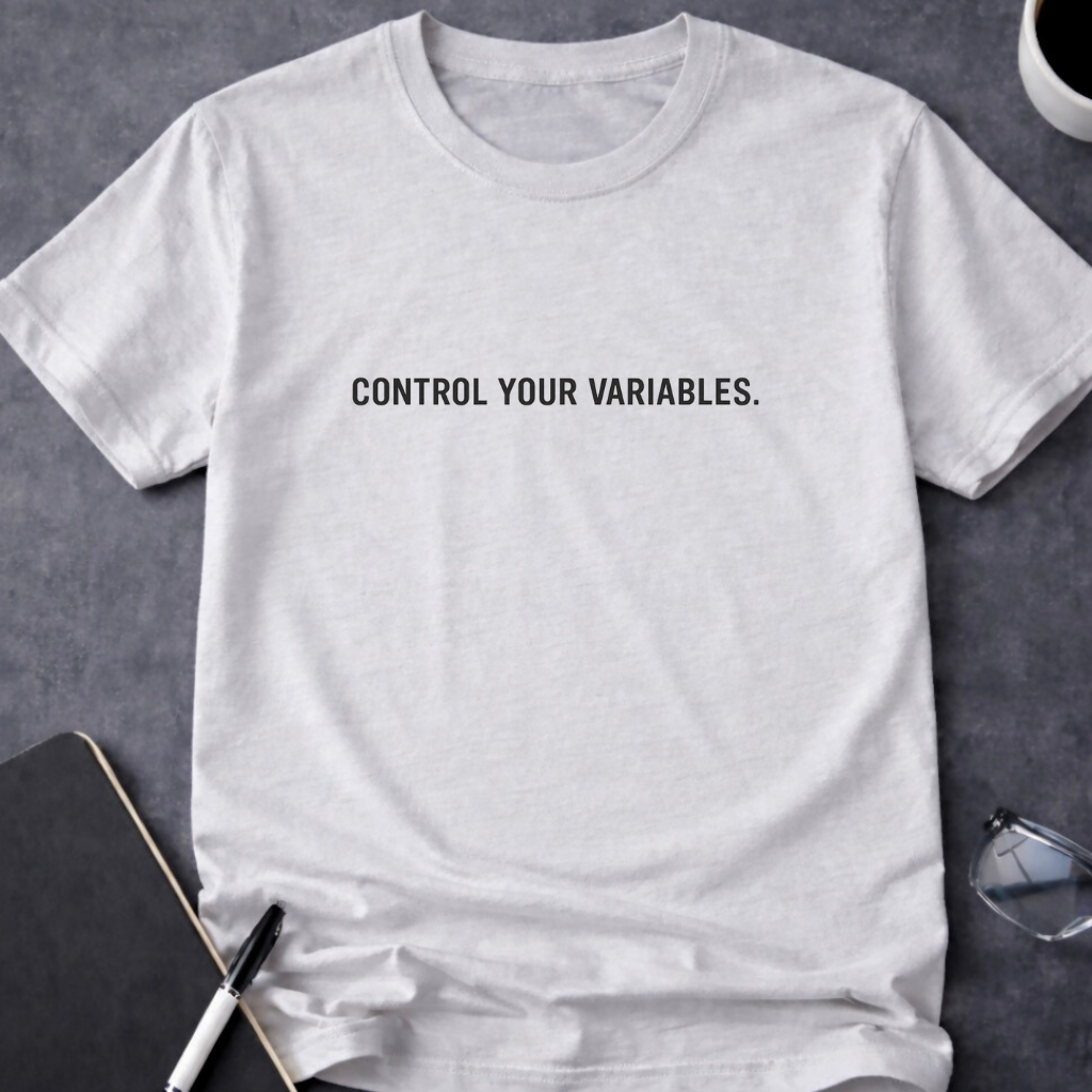 Control Your Variables T-Shirt