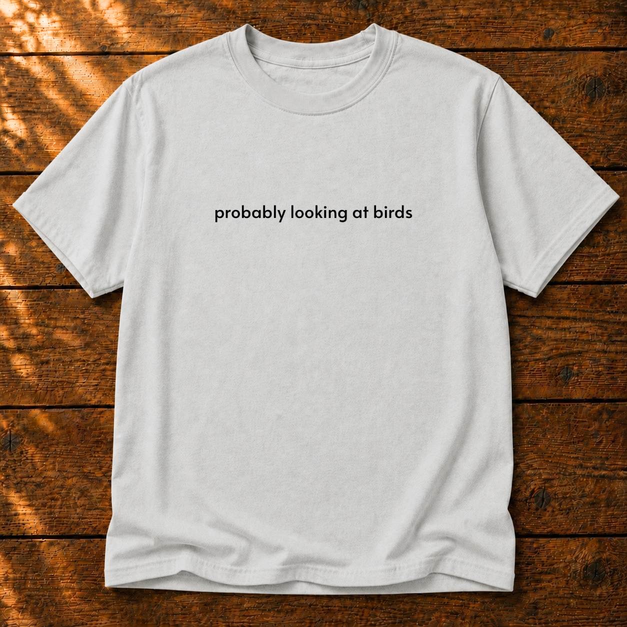 Probably Looking at Birds
