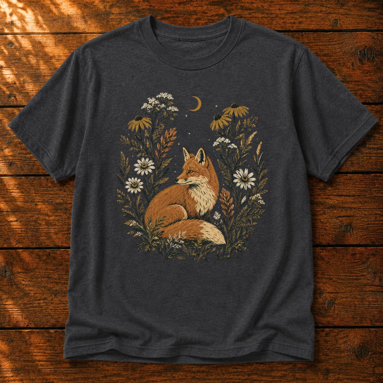 Fox in Wildflowers