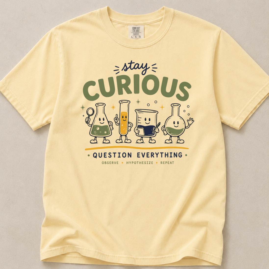 Stay Curious v3.0 | Premium Tee