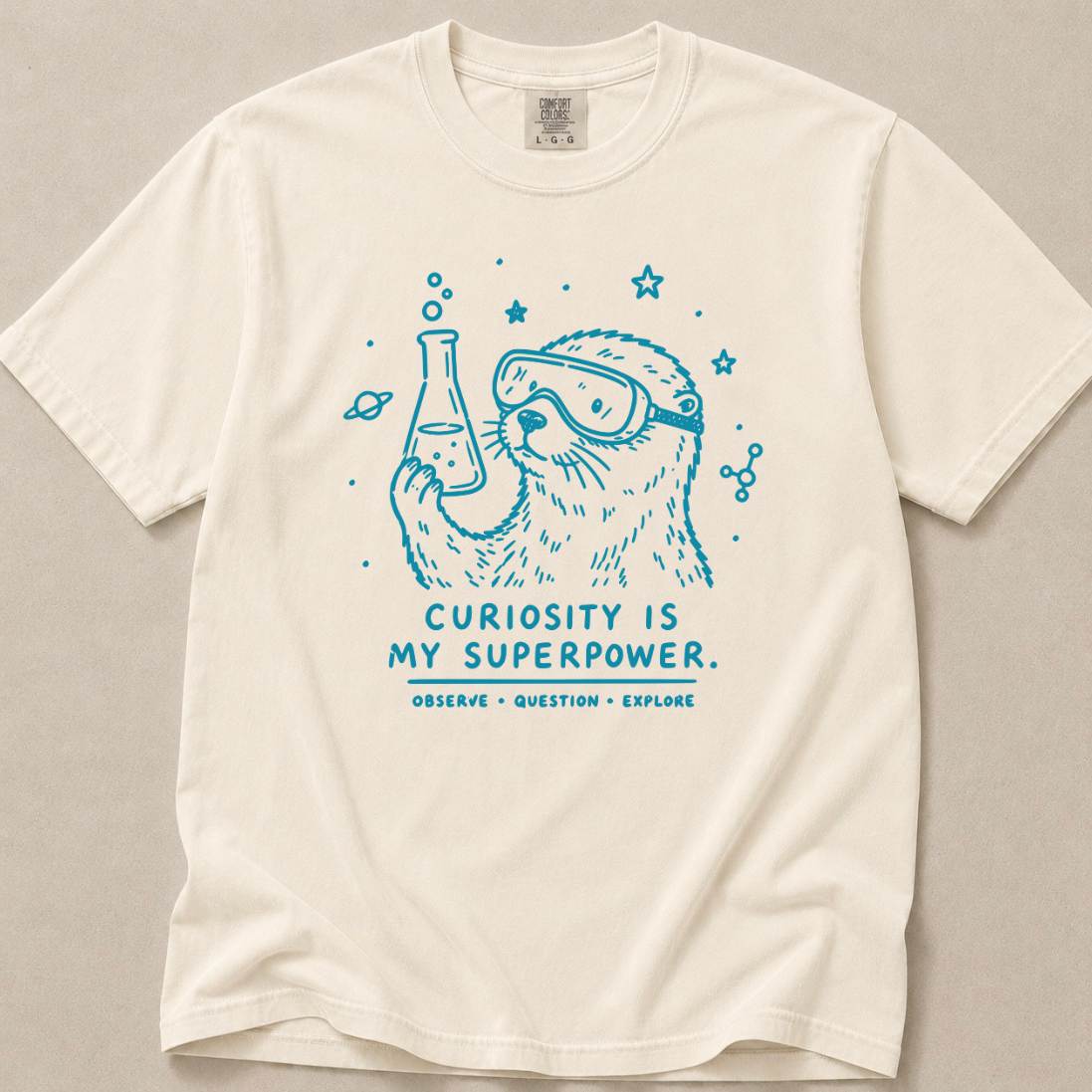 Curious Otter | Premium Tee