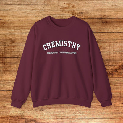 CHEMISTRY Crewneck
