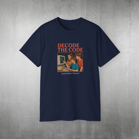 Decode the Code Retro Tech T-Shirt