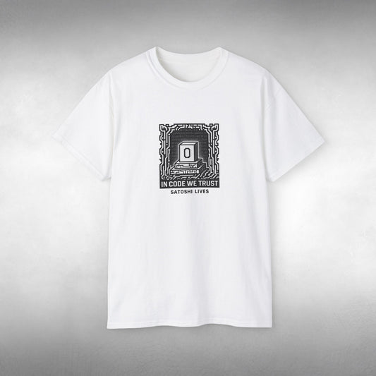 Bitcoin Genesis Block Ultra Cotton T-Shirt