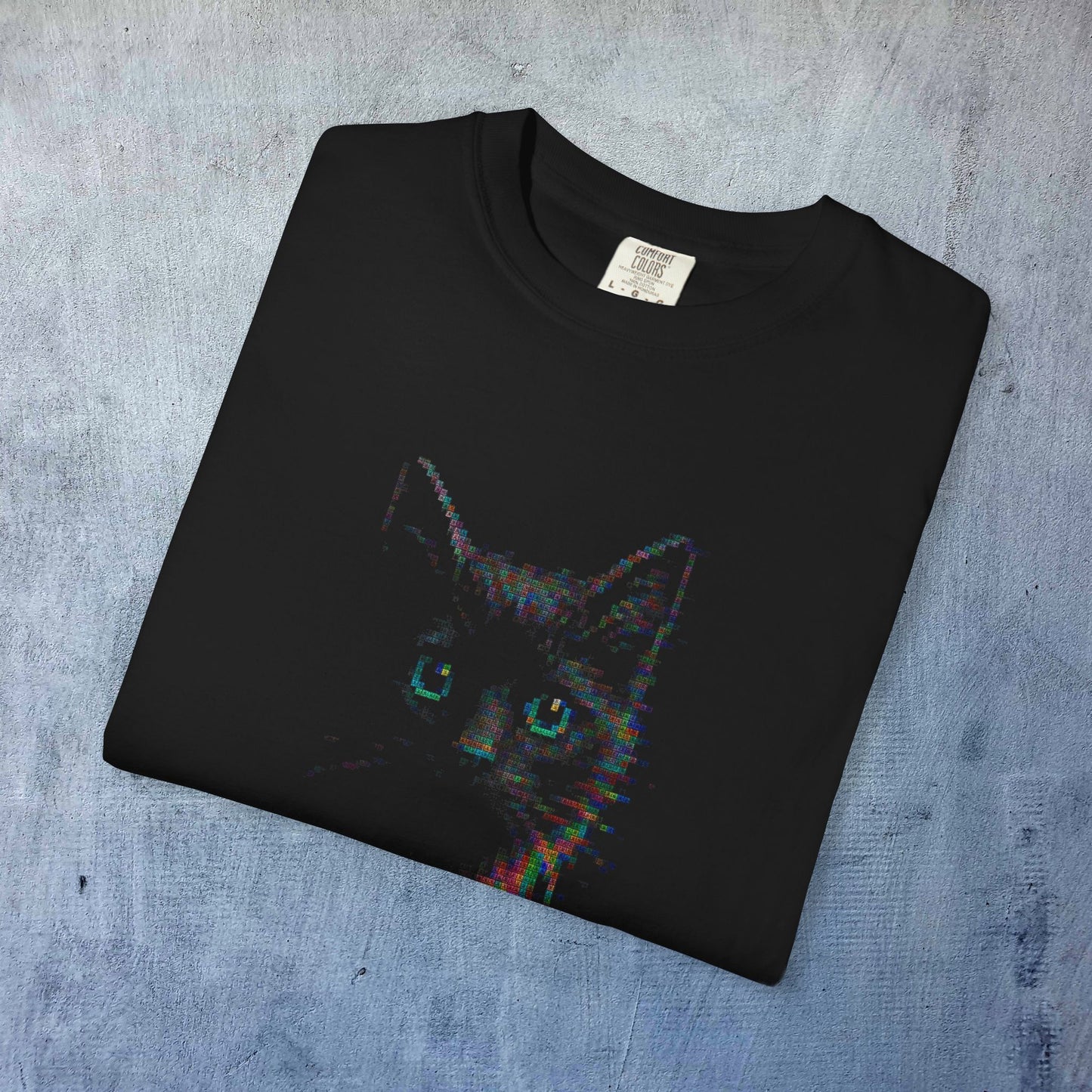 Glitchy Cat Face T-Shirt