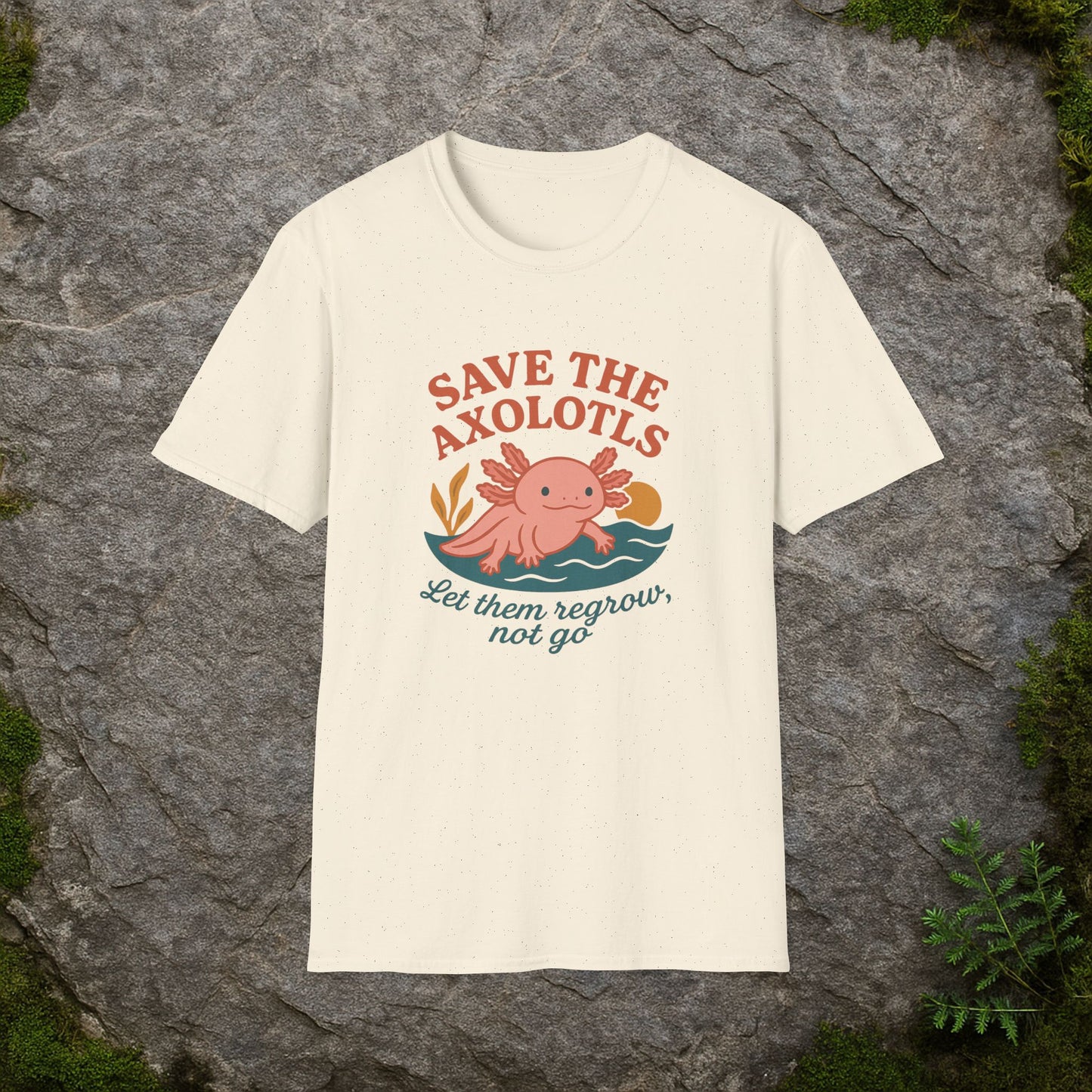 Save the Axolotls T-shirt