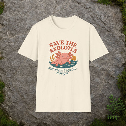 Save the Axolotls T-shirt