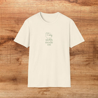 Sloth Mode On T-Shirt
