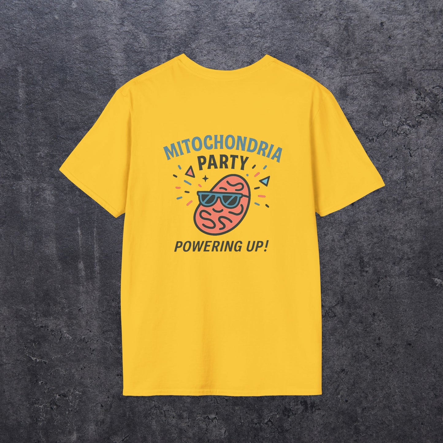 Mitochondria Party T-Shirt [Back Graphic]