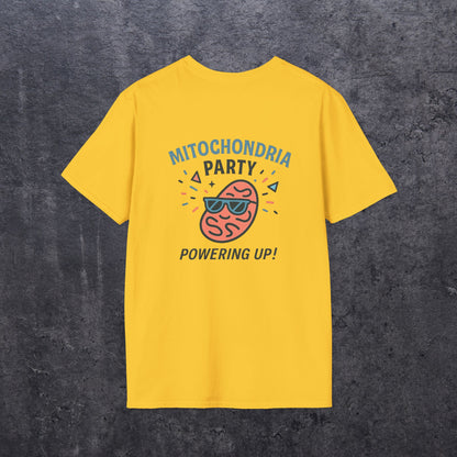 Mitochondria Party T-Shirt [Back Graphic]