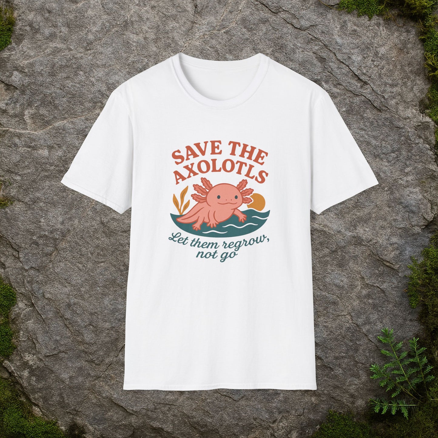 Save the Axolotls T-shirt