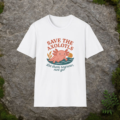 Save the Axolotls T-shirt