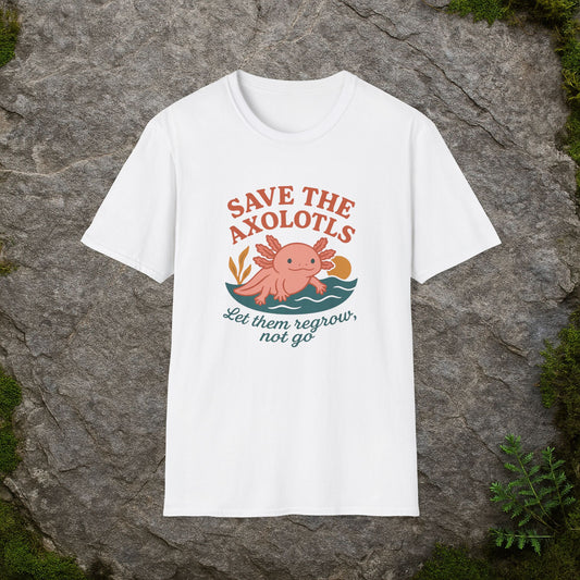 Save the Axolotls T-shirt