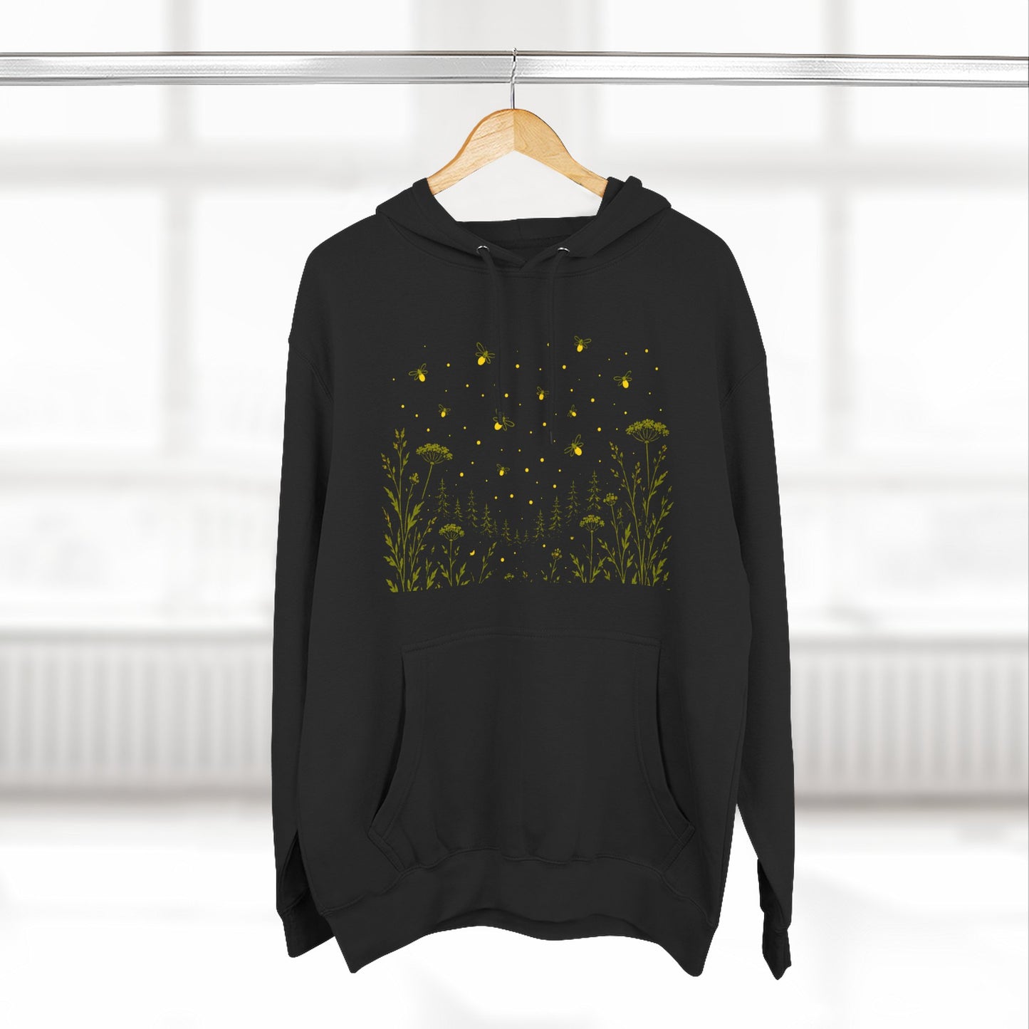 Custom Three-Panel Fleece Hoodie