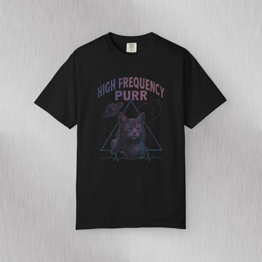 High Frequency Purr Cat T-Shirt