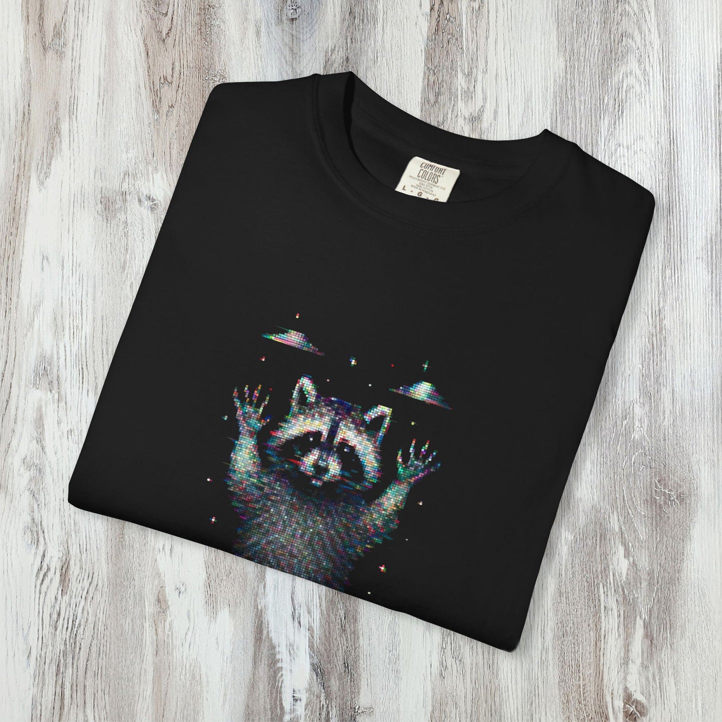 Glitchy Raccoon T-Shirt
