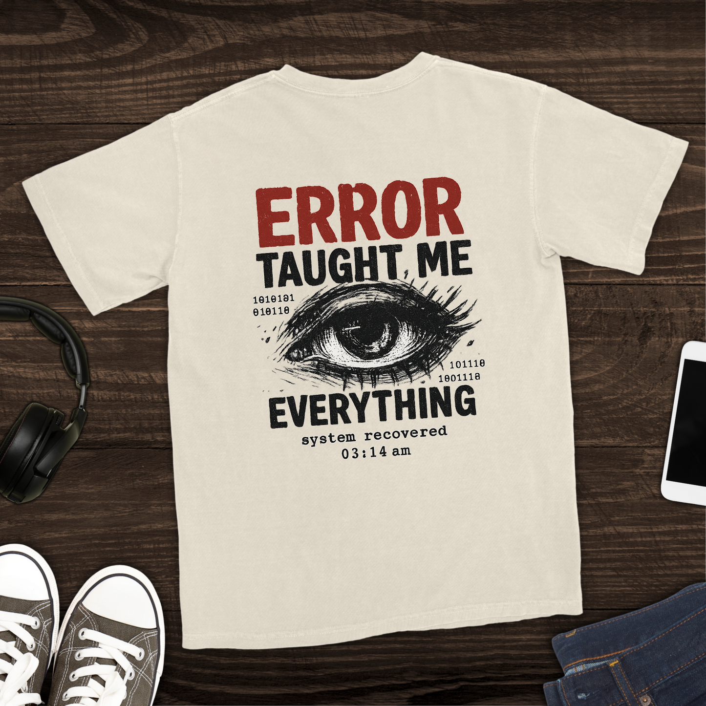 Error Taught Me Everything T-Shirt [Back Graphic]