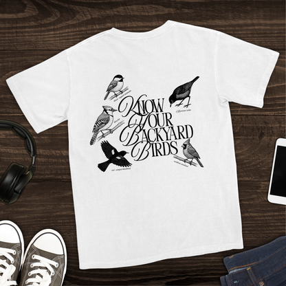 Backyard Birds T-Shirt [Back Graphic]