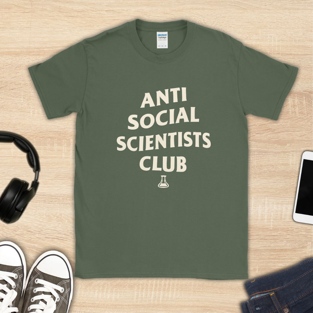 Anti Social Scientists Club T-Shirt