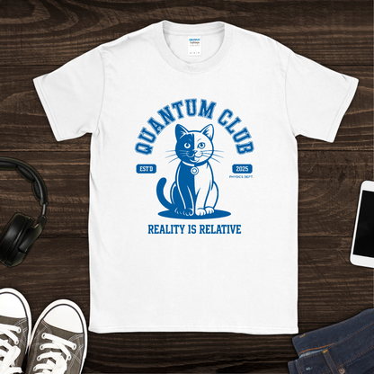 Quantum Club Cat T-Shirt