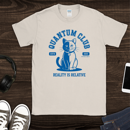 Quantum Club Cat T-Shirt