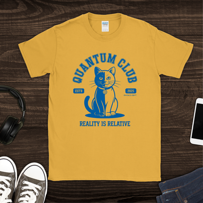 Quantum Club Cat T-Shirt