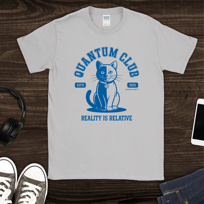 Quantum Club Cat T-Shirt