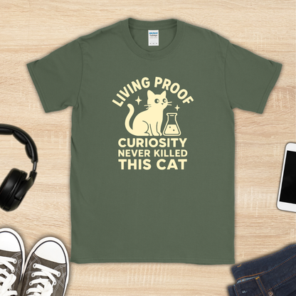 Curiosity Never Killed This Cat T-Shirt