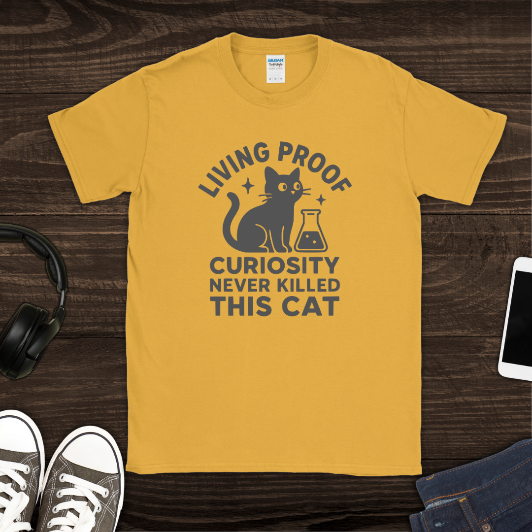 Curiosity Never Killed This Cat T-Shirt