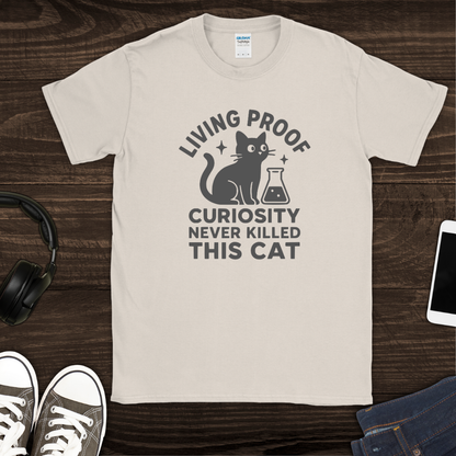 Curiosity Never Killed This Cat T-Shirt