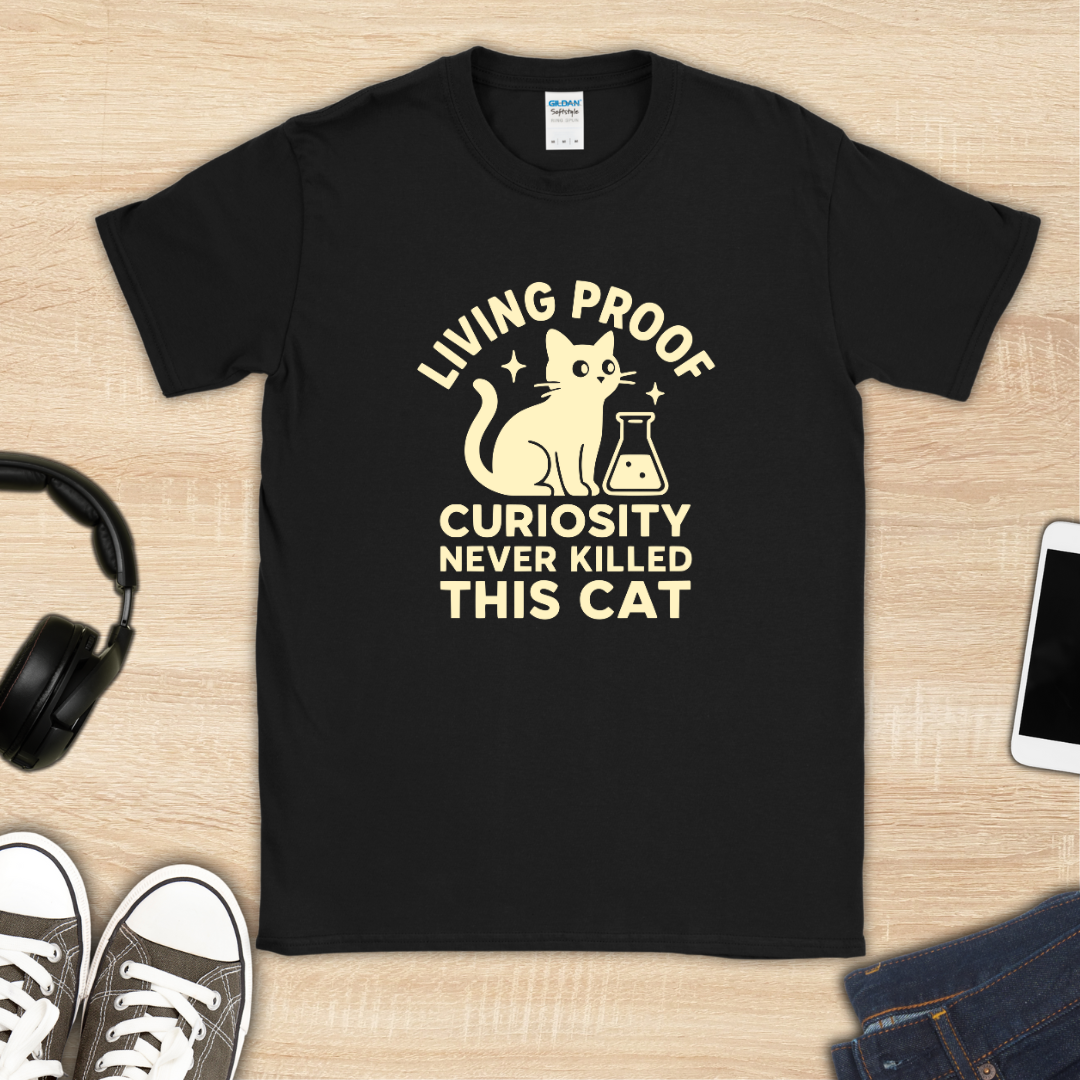 Curiosity Never Killed This Cat T-Shirt