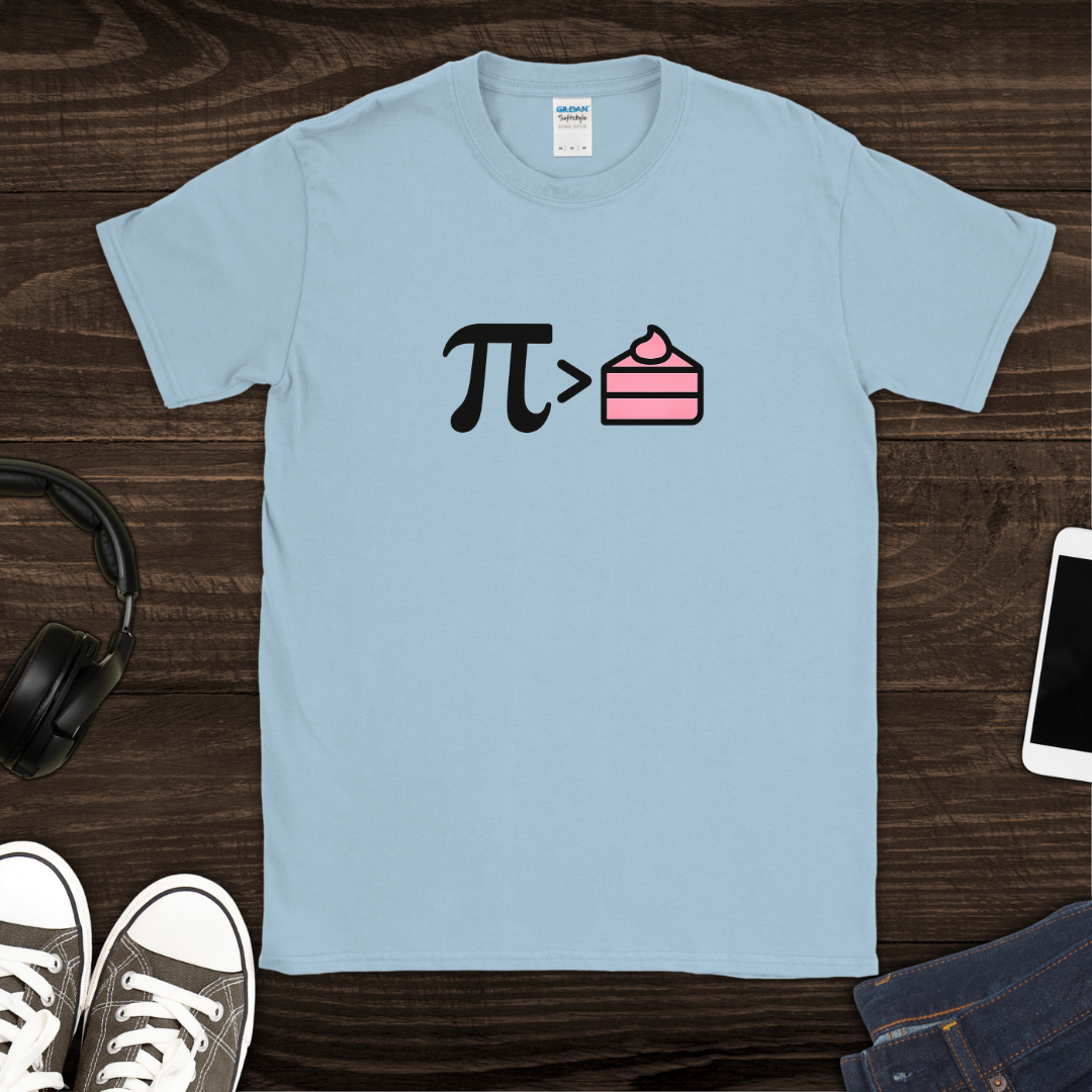 Pi > Cake T-Shirt