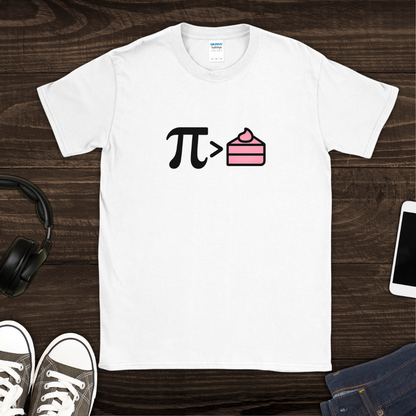 Pi > Cake T-Shirt