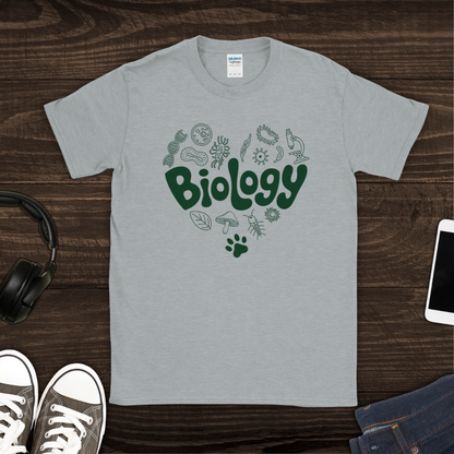 Biology Heart T-Shirt