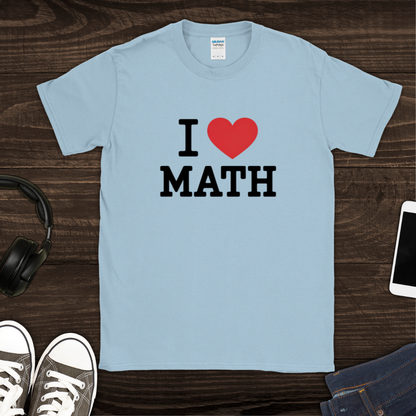 I Heart MATH T-Shirt