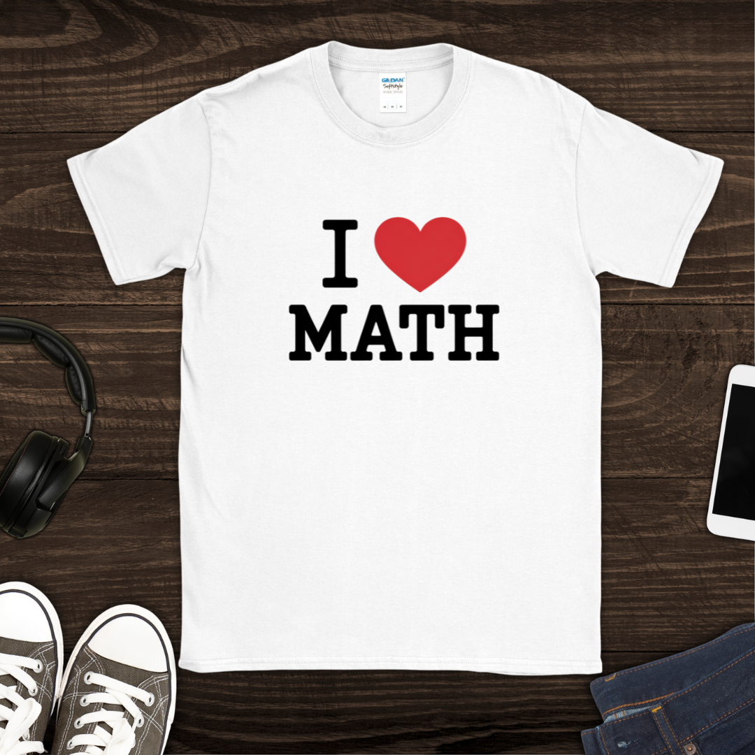 I Heart MATH T-Shirt