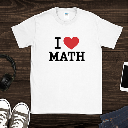 I Heart MATH T-Shirt