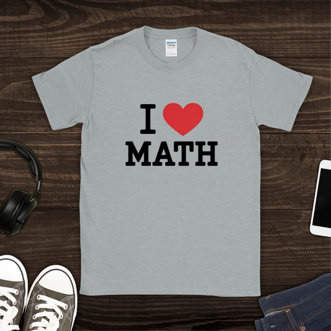 I Heart MATH T-Shirt