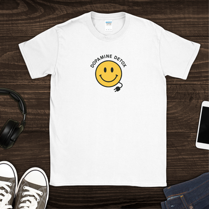 Dopamine Detox Smiley T-Shirt