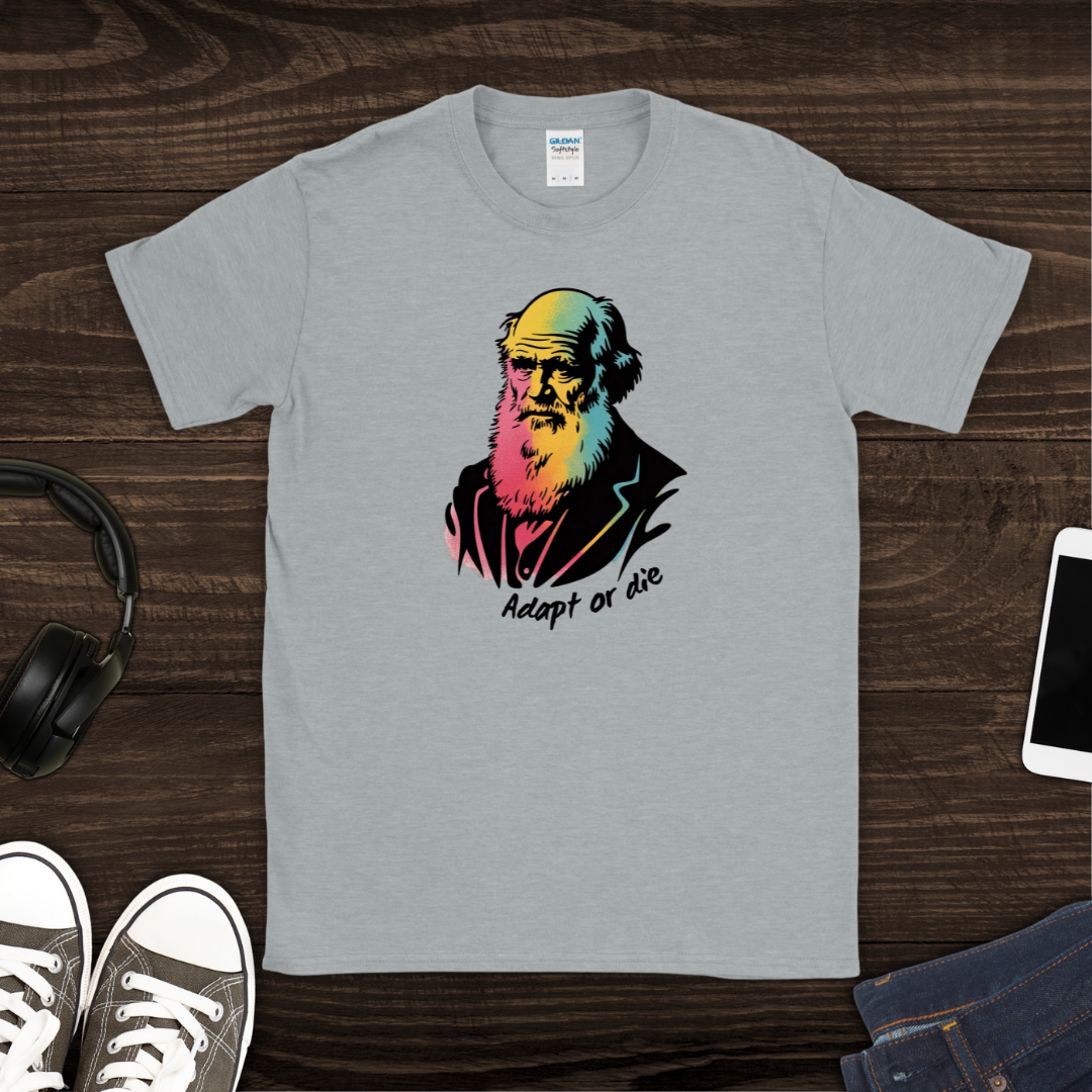 Darwin Adapt or Die T-Shirt