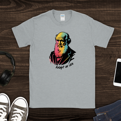 Darwin Adapt or Die T-Shirt