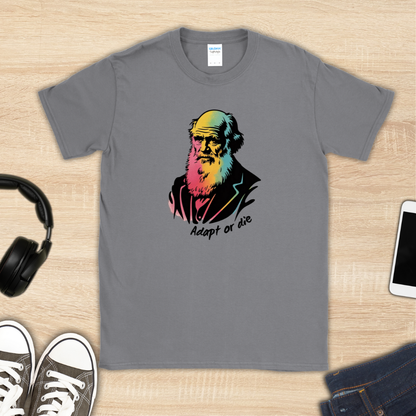 Darwin Adapt or Die T-Shirt
