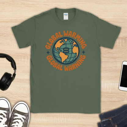 Global Warming Warning T-Shirt