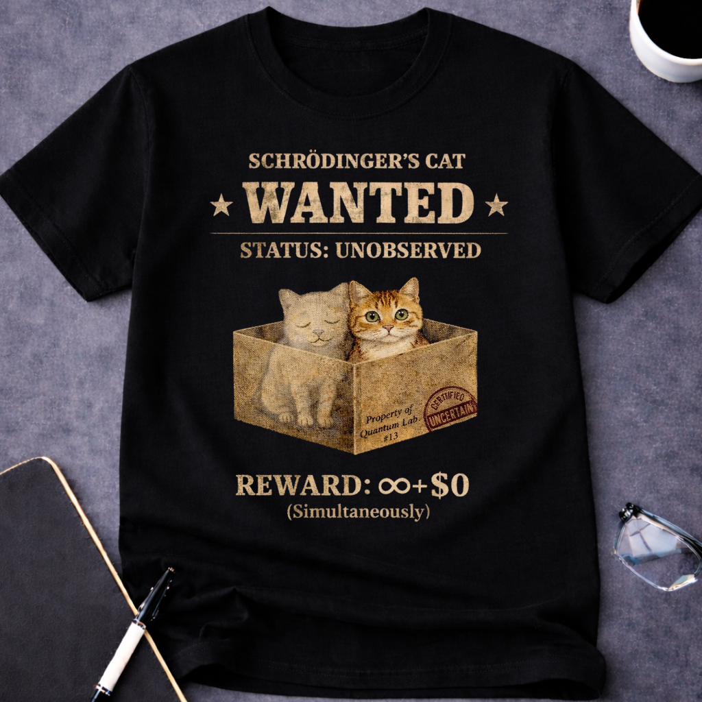 Most Wanted Cat T-Shirt