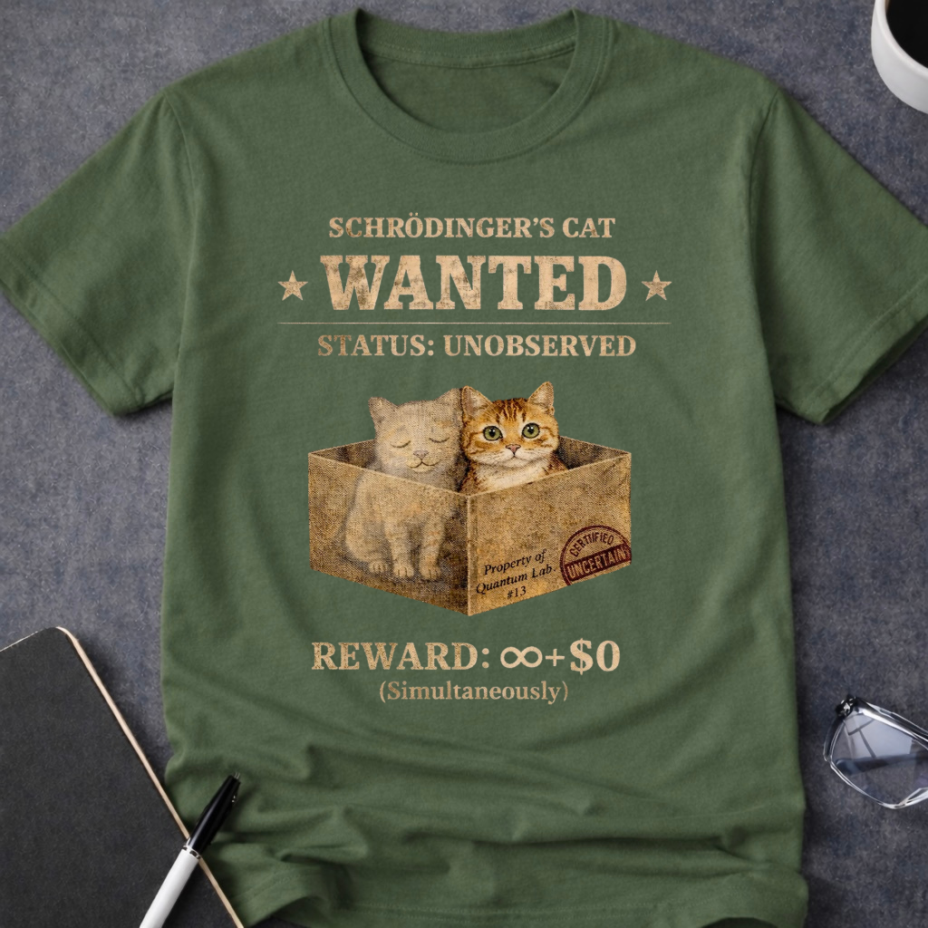 Most Wanted Cat T-Shirt