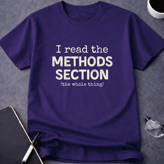 I Read the Methods