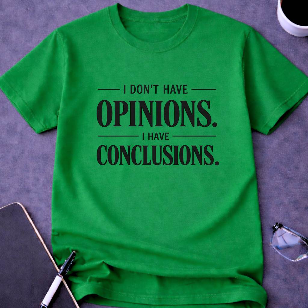I Have Conclusions