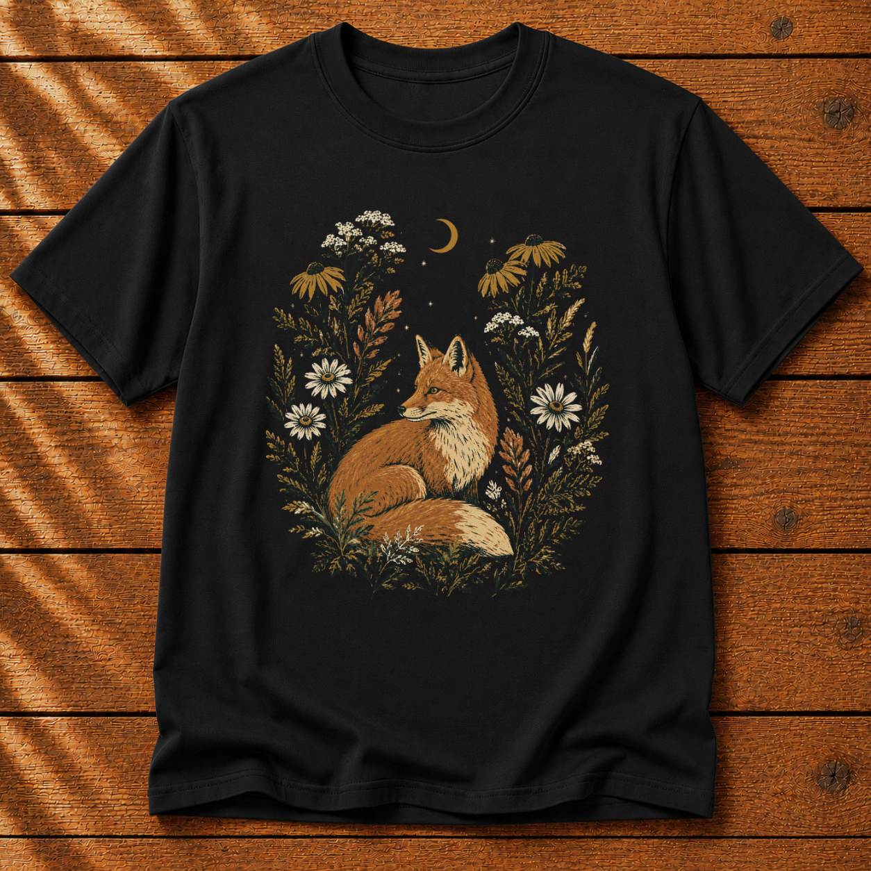 Fox in Wildflowers