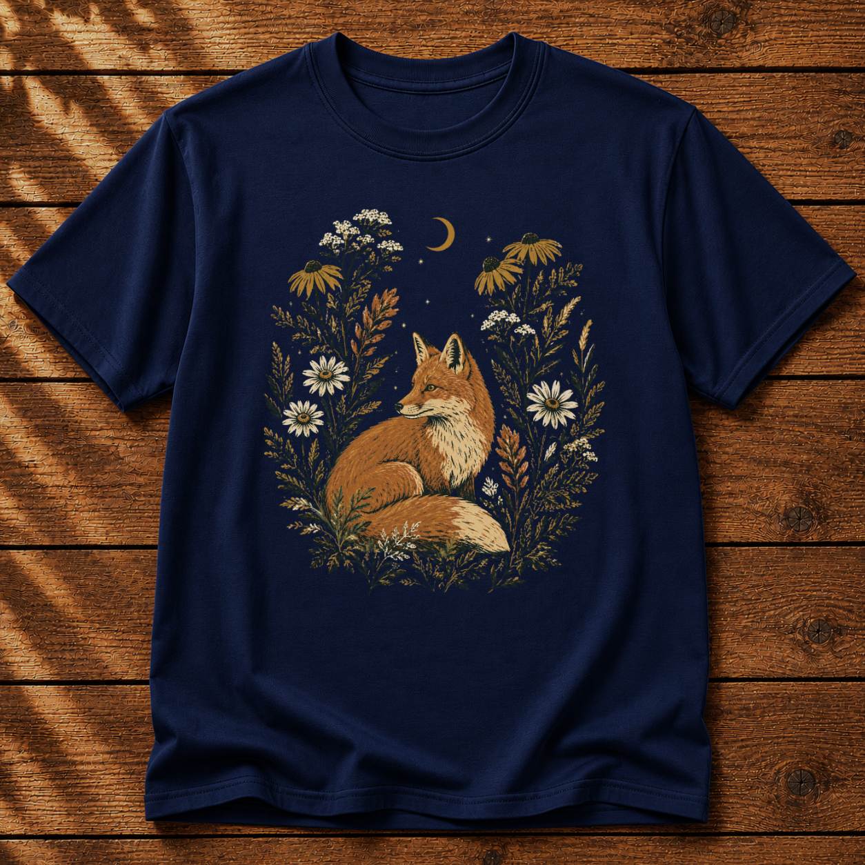 Fox in Wildflowers